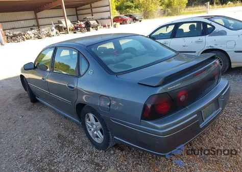 2005 Chevrolet Impala из США, поврежденный, VIN 2G1WF52EX59362535